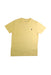 A Yellow Short Sleeve T Shirts from Polo Ralph Lauren in size 6T for boy. (Front View)