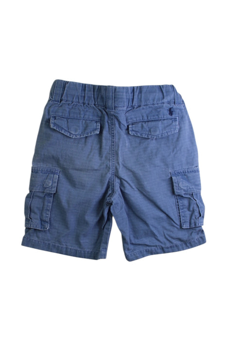 A Blue Shorts from Polo Ralph Lauren in size 6T for boy. (Back View)