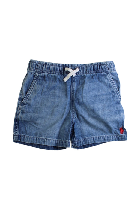 A Blue Shorts from Polo Ralph Lauren in size 6T for boy. (Front View)