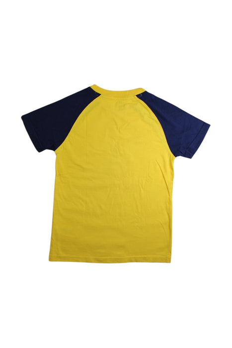 A Yellow Short Sleeve T Shirts from Polo Ralph Lauren in size 6T for boy. (Back View)