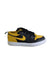 A Black Sneakers from Air Jordan in size 7Y for boy. (Front View)