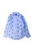 A Blue Long Sleeve Shirts from Ralph Lauren in size 5T for boy. (Front View)