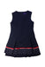 A Navy Sleeveless Dresses from Nicholas & Bears in size 4T for girl. (Front View)