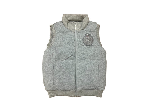 A Grey Outerwear Vests from Nicholas & Bears in size 6T for boy. (Front View)