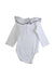 A White Sleeveless Bodysuits from Jacadi in size 3-6M for girl. (Back View)
