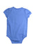 A Blue Short Sleeve Bodysuits from Ralph Lauren in size 6-12M for girl. (Back View)