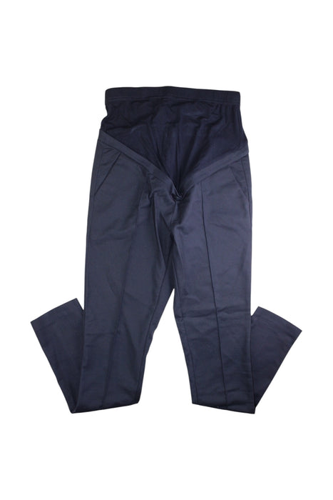 A Navy Casual Pants from Seraphine in size Maternity-S for maternity. (Front View)