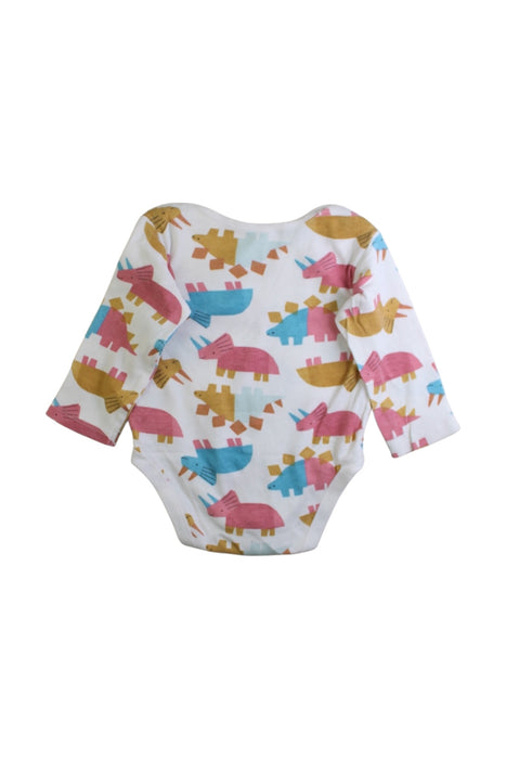 A Multicolour Long Sleeve Bodysuits from Mothercare in size 6-12M for girl. (Back View)