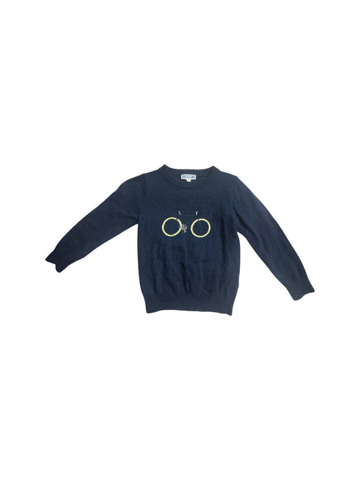 A Navy Knit Sweaters from Jacadi in size 4T for neutral. (Front View)