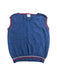 A Blue Sweater Vests from Rosalba Milano in size 3T for neutral. (Front View)