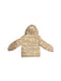 A Ivory Puffer/Quilted Jackets from Moncler in size 8Y for neutral. (Back View)