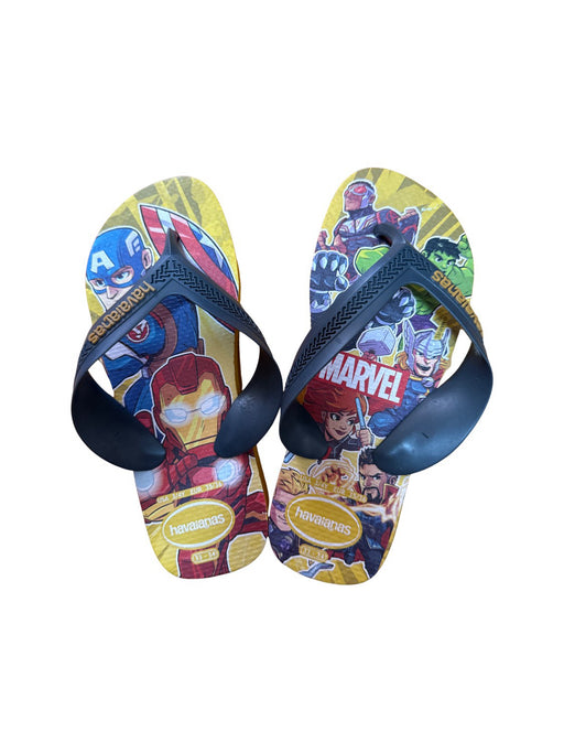 A Multicolour Flip Flops from Havaianas in size 10Y for boy. (Front View)