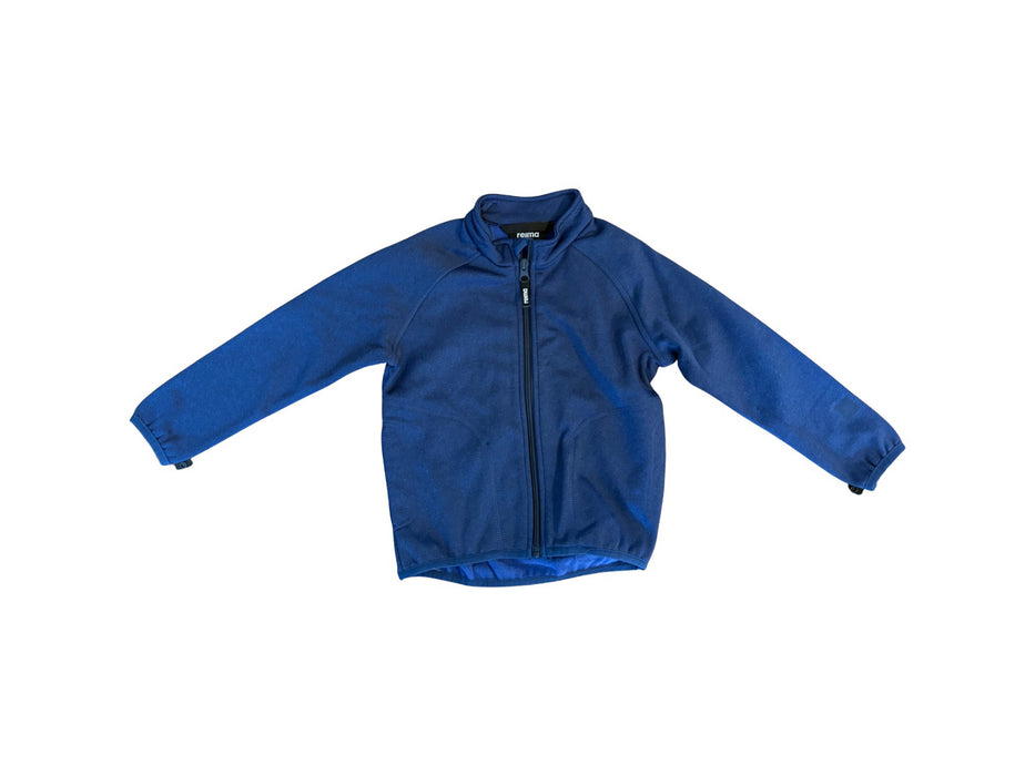 A Blue Lightweight Jackets from Reima in size 3T for boy. (Front View)