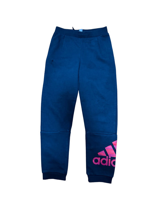 A Black Sweatpants from Adidas in size 7Y for neutral. (Front View)