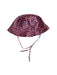 A Red Sun Hats from Jacadi in size 6T for neutral. (Front View)