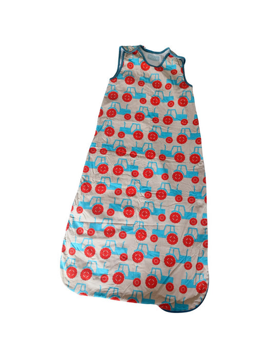 A Blue Sleepsacs from The Gro Company in size 18-24M for neutral. (Front View)