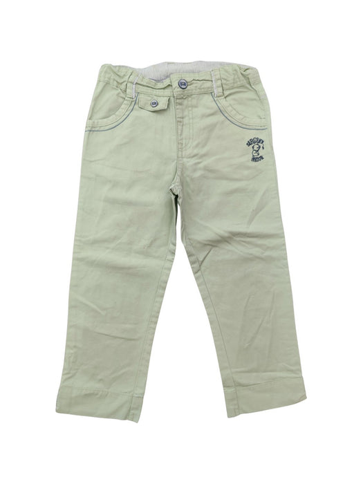 A Green Casual Pants from Sergent Major in size 2T for boy. (Front View)