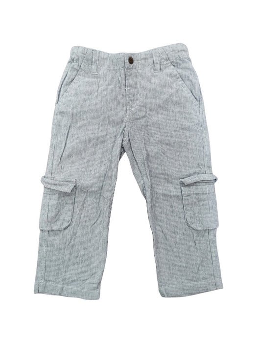 A Grey Casual Pants from Bout'Chou in size 2T for boy. (Front View)
