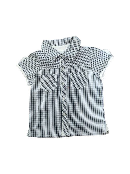 A Blue Short Sleeve Shirts from Troizenfants in size 2T for neutral. (Front View)