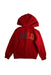 A Red Zippered Sweatshirts from Polo Ralph Lauren in size 5T for boy. (Back View)