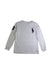 A White Long Sleeve T Shirts from Polo Ralph Lauren in size 5T for boy. (Front View)