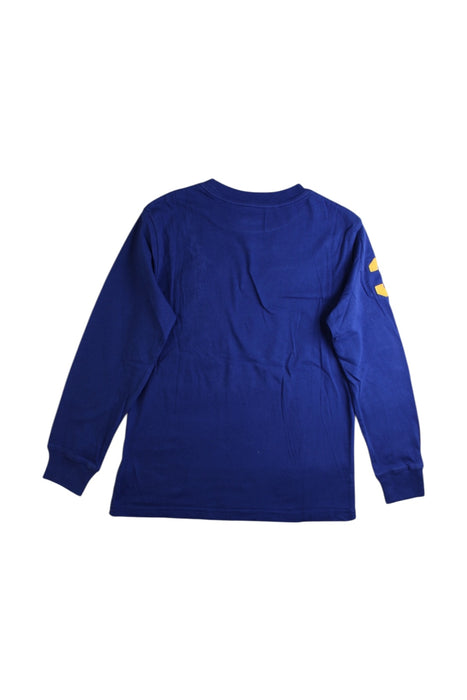 A Blue Long Sleeve Shirts from Polo Ralph Lauren in size 6T for boy. (Back View)