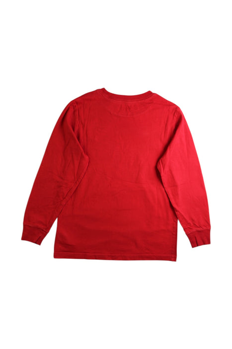A Red Long Sleeve Shirts from Polo Ralph Lauren in size 6T for boy. (Back View)
