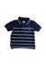 A Navy Short Sleeve Polos from Ralph Lauren in size 12-18M for boy. (Front View)