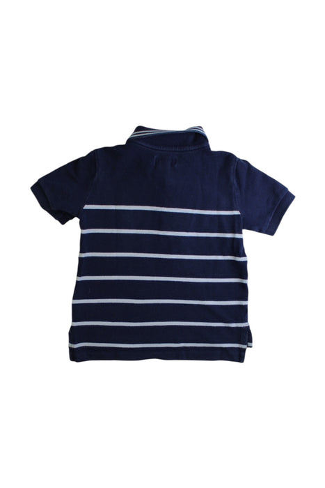 A Navy Short Sleeve Polos from Ralph Lauren in size 12-18M for boy. (Back View)