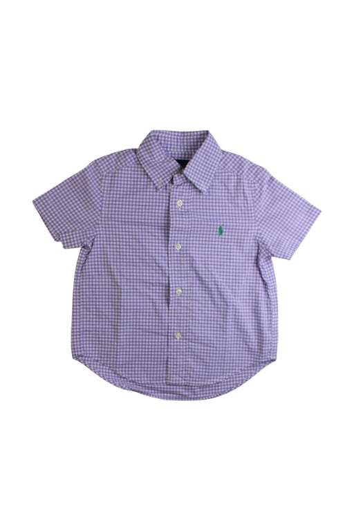 A Purple Long Sleeve Shirts from Ralph Lauren in size 2T for boy. (Front View)