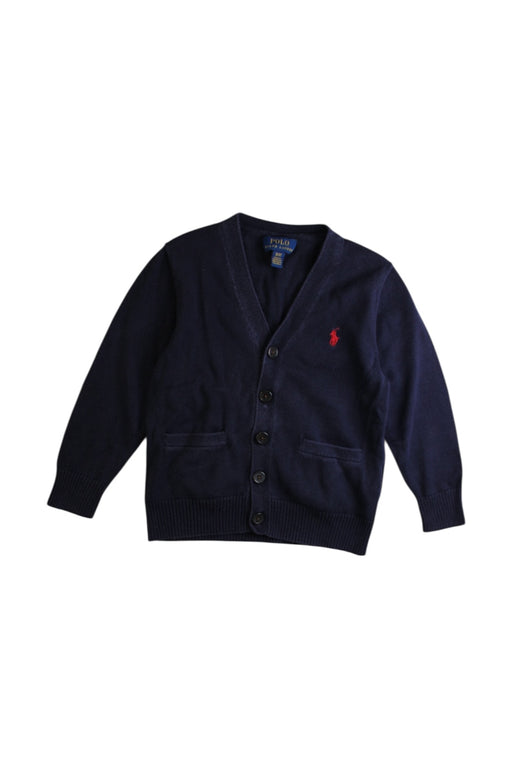 A Navy Cardigans from Polo Ralph Lauren in size 3T for boy. (Front View)