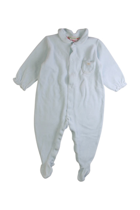 A Blue Onesies from Bonpoint in size 3-6M for girl. (Front View)