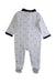 A White Onesies from Jacadi in size 3-6M for boy. (Back View)