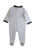 A White Onesies from Jacadi in size 3-6M for boy. (Back View)