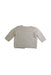 A Ivory Cardigans from Bonpoint in size 3-6M for girl. (Back View)