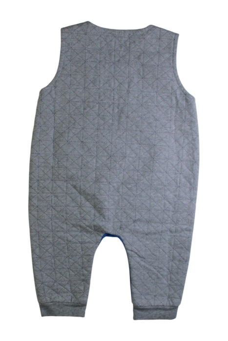 A Grey Sleeveless Jumpsuits from Armani Baby in size 3-6M for boy. (Back View)