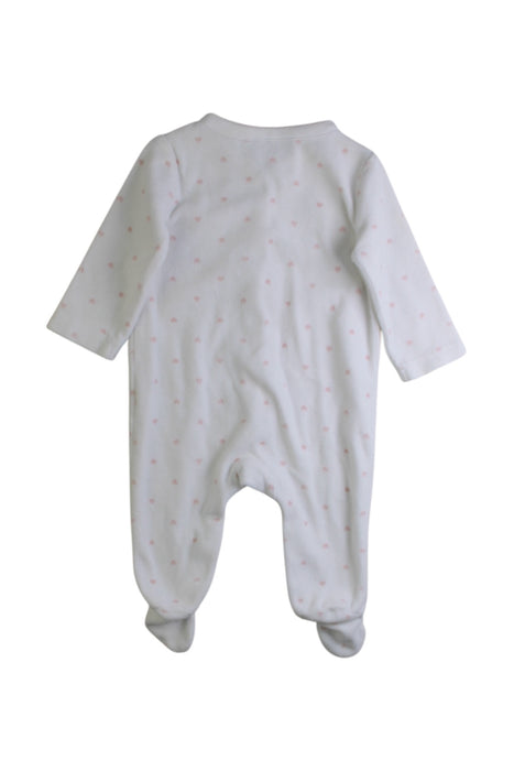 A White Onesies from The Little White Company in size Newborn for girl. (Back View)