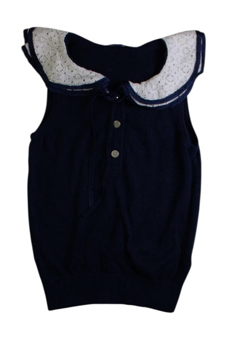 A Navy Sleeveless Tops from Nicholas & Bears in size 3T for girl. (Front View)
