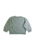 A Green Crewneck Sweatshirts from Petit Bateau in size 4T for girl. (Back View)