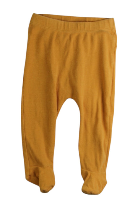 A Yellow Leggings from Seed in size 3-6M for boy. (Front View)