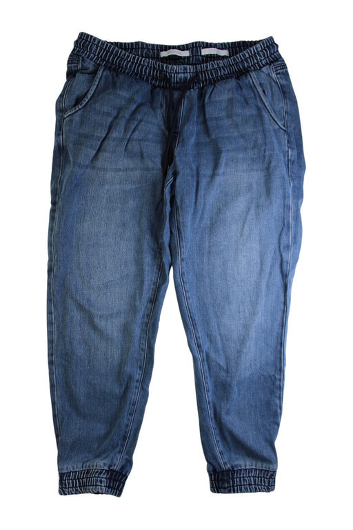 A Blue Jeans from Seraphine in size Maternity-M for maternity. (Front View)
