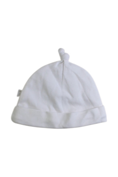 A White Beanies from Jojo Maman Bébé in size 6-12M for girl. (Back View)