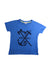 A Blue Short Sleeve T Shirts from Seed in size 4T for boy. (Front View)