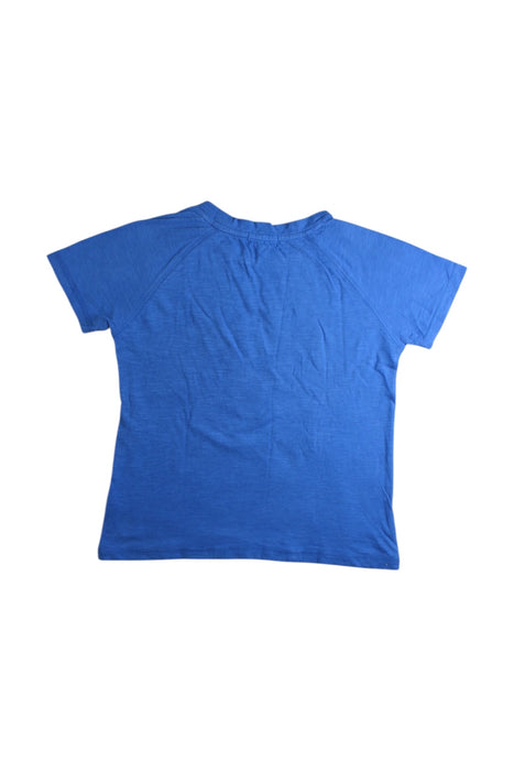 A Blue Short Sleeve T Shirts from Seed in size 4T for boy. (Back View)