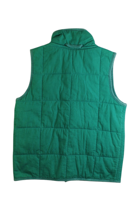 A Green Dress Up Vests from Seed in size 4T for boy. (Back View)