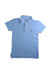 A Blue Short Sleeve Polos from Crewcuts in size 4T for boy. (Front View)