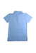 A Blue Short Sleeve Polos from Crewcuts in size 4T for boy. (Back View)