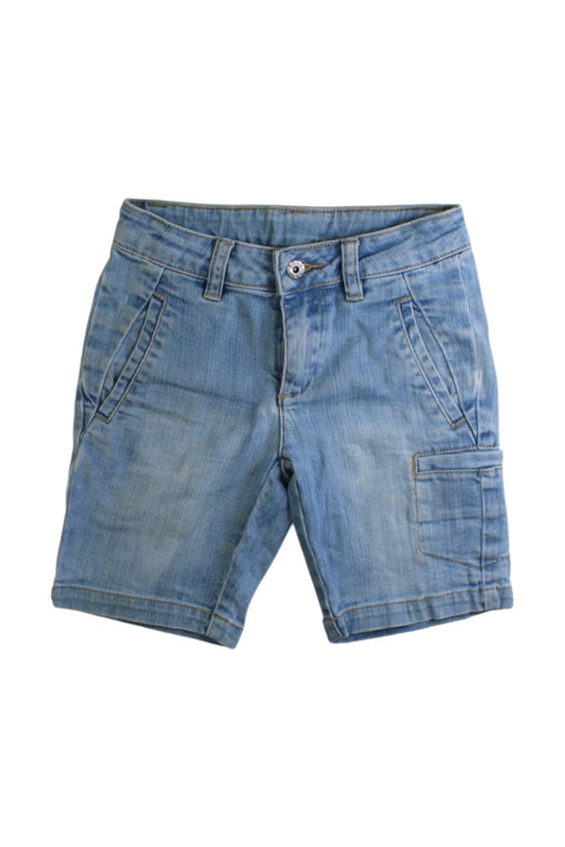 A Blue Shorts from Seed in size 5T for boy. (Front View)