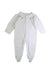A White Onesies from Mothercare in size 6-12M for girl. (Front View)