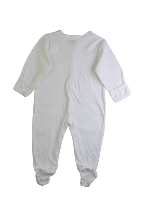 A White Onesies from Mothercare in size 6-12M for girl. (Back View)